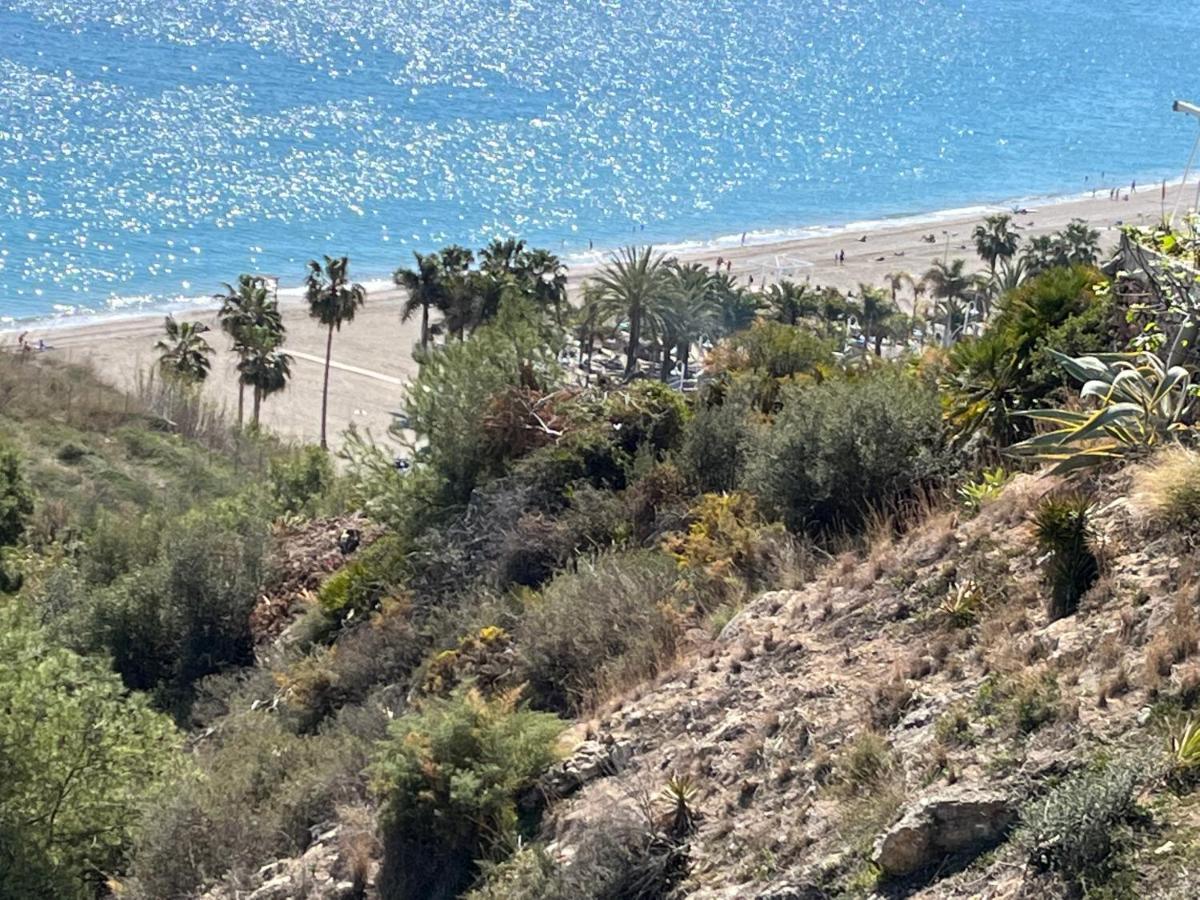 Delightful Burriana House With Magnificent Beach & Sea Views. Nerja Buitenkant foto